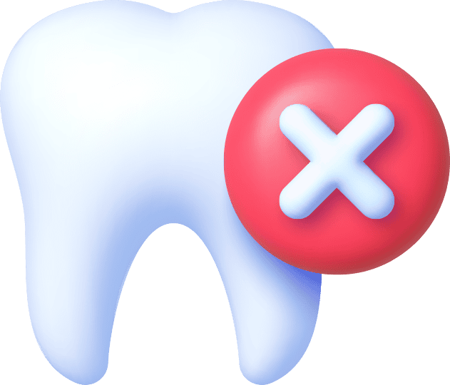 Нет всех или почти всех зубов